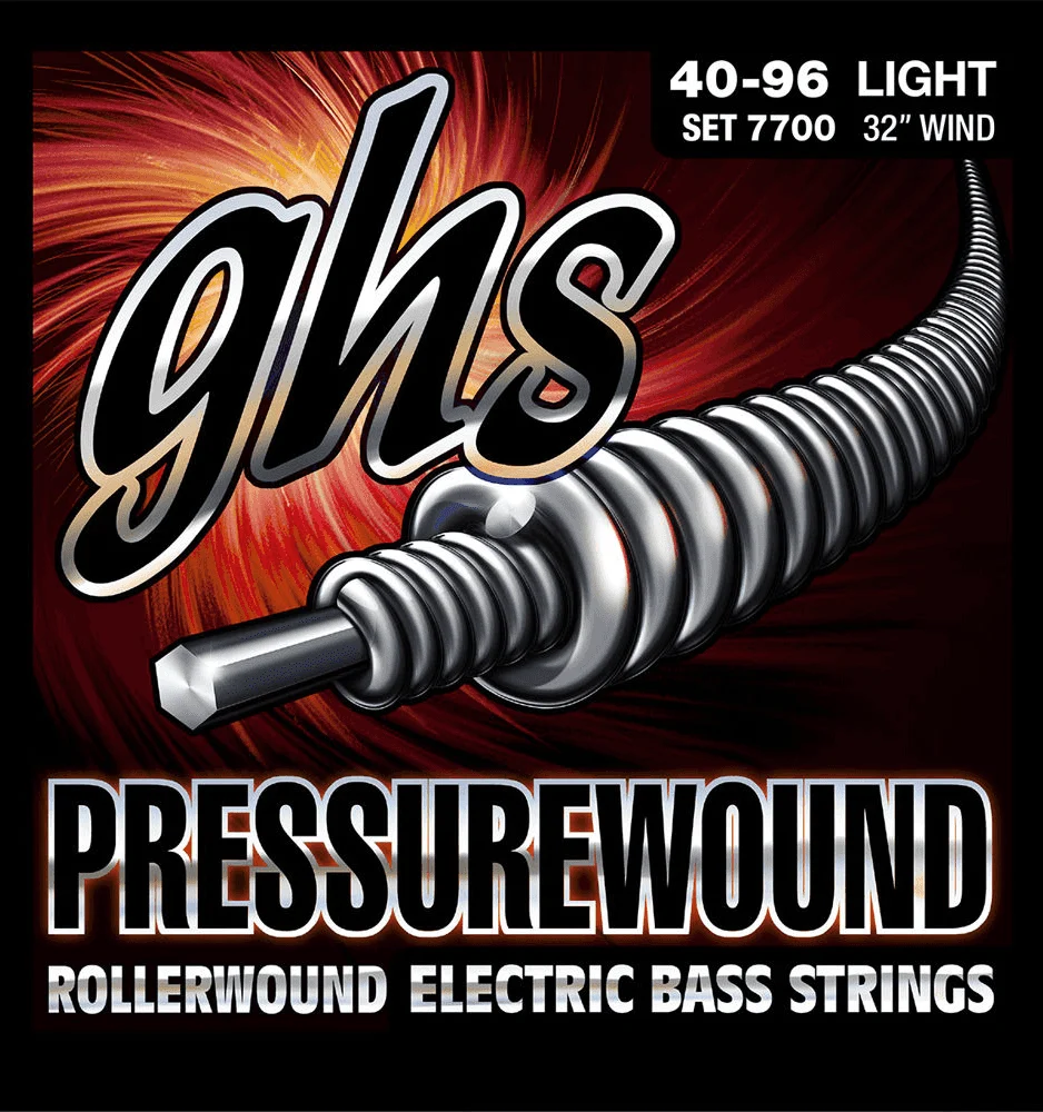 GHS Cordes Basse 7700 Pressurewound - BEN MUSIC - Maroc