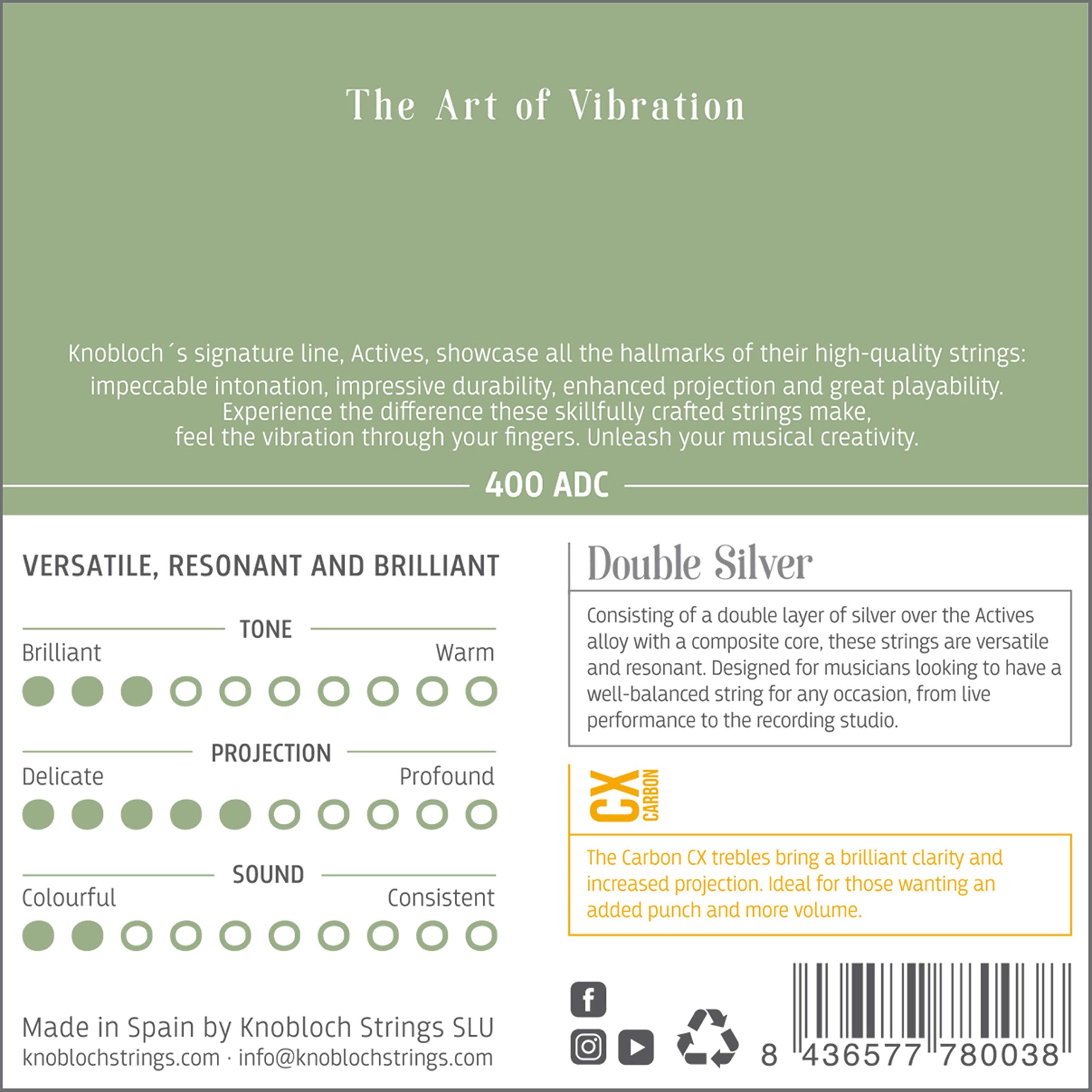 Knobloch Strings 400ADC BEN MUSIC Maroc